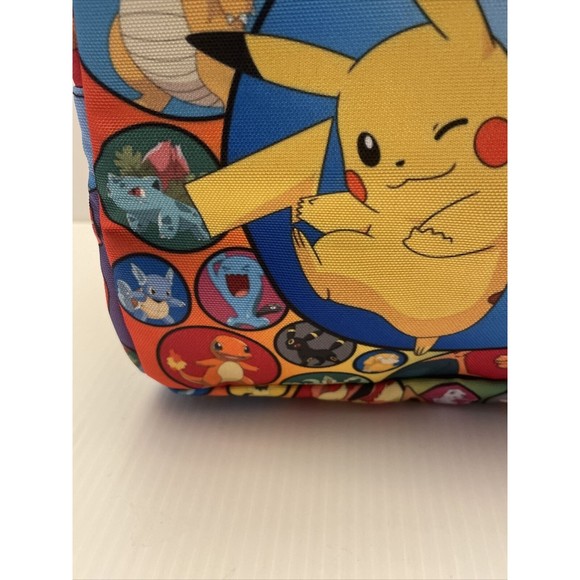 Pokémon Insulated Lunch Bag 9” high x 9” long x 5.5” wide - Picture 6 of 10